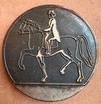 Fraaie prijsmedaille, paardensport, concours hippique, Ophalen of Verzenden, Brons, Nederland