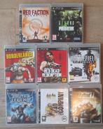 PS3 bundle – 8 spellen incl. Red Dead Redemption, Fallout 3,, 1 speler, Ophalen of Verzenden, Zo goed als nieuw, Vanaf 18 jaar