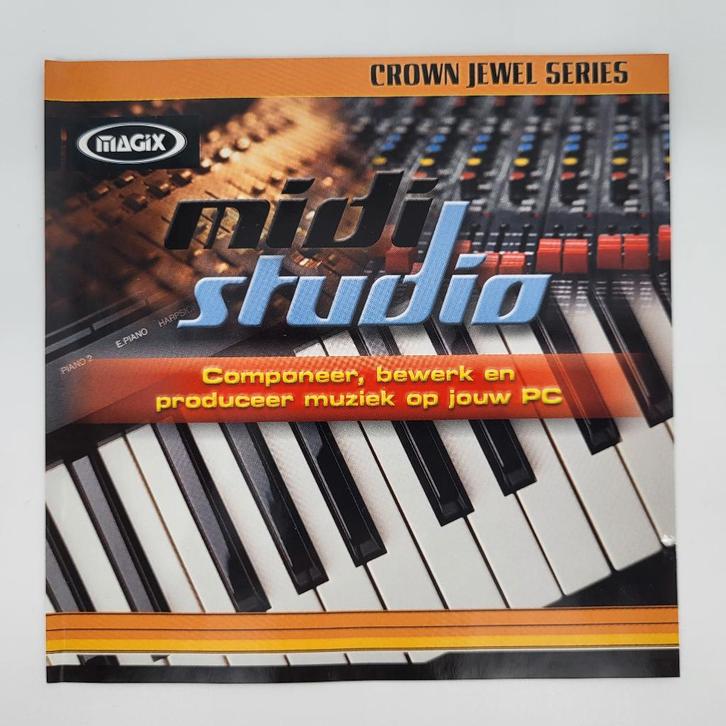 Magix Midi Studio (Crown Jewel Series), Magix, PC CD-ROM, Computers en Software, Audio-software, Gebruikt, Windows, Ophalen of Verzenden