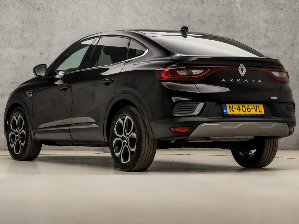 Renault Arkana 1.6 E-Tech Hybrid 145 Intens Sport 143Pk Auto, Auto's, Renault, Adaptive Cruise Control, Gebruikt, Leder en Stof