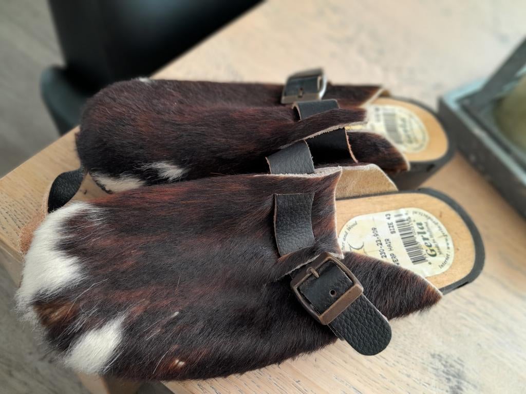 Te koop aangeboden nieuwe Gerla klompen., Ophalen, Nieuw, Zwart, Klompen