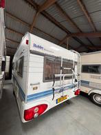 Nette Hobby de Luxe Easy 495 met Voortent!, Caravans en Kamperen, Rondzit, Hobby, Bedrijf, 750 - 1000 kg