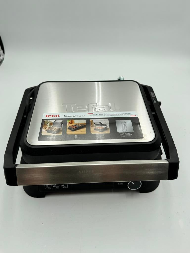 Tefal supergrill 3 in 1, Ophalen of Verzenden, Nieuw, Tafelgrill