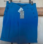Mi Piace Travelstof bermuda S of een M Kleur: Royal Blue, Kleding | Dames, Rokken, Maat 38/40 (M), Blauw, Nieuw, Ophalen of Verzenden