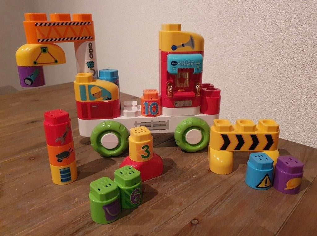 V tech blabla blocks, Kinderen en Baby's, Speelgoed | Fisher-Price, Ophalen of Verzenden, Zo goed als nieuw, Speelset