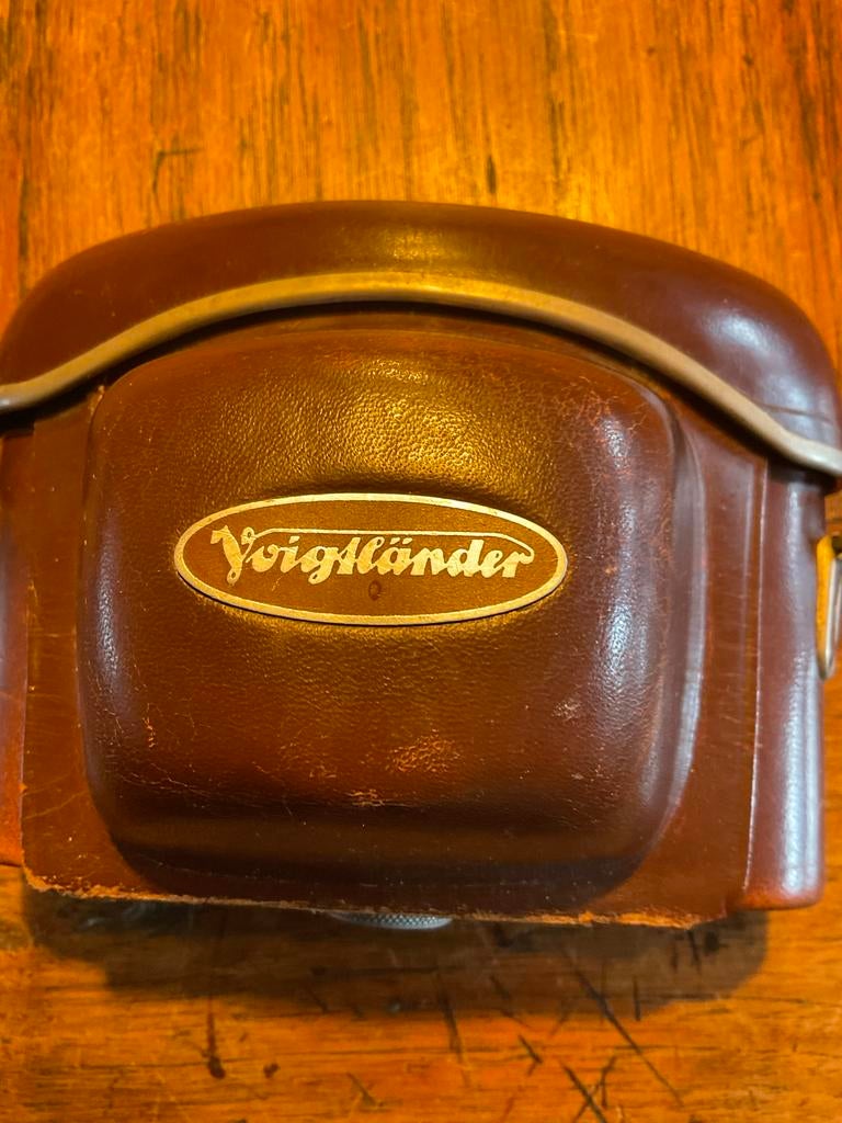 Voigtländer Bessamatic Color Skopar flitser vintage camera, Ophalen of Verzenden, Gebruikt, Compact, Overige Merken