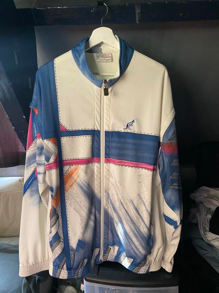 Zeldzaam Oldschool Australian Maat 54, Kleding | Heren, Ophalen of Verzenden, Zo goed als nieuw, Maat 56/58 (XL), Wit