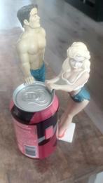 Sexy couple 70's Blik houders voor bier of cola blikjes, Verzamelen, Ophalen of Verzenden