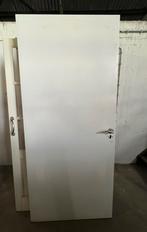 Stompe deur 93x210cm hardhout massief netjes zie foto’s, Ophalen, Zo goed als nieuw