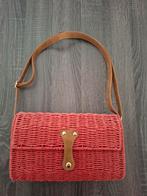 Mooie rode rieten dames tas nieuw, Ophalen of Verzenden, Nieuw, Rood, Handtas