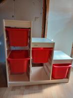 Ikea Trofast opbergcombinatie met vier bakken, Ophalen, Gebruikt, 75 tot 100 cm, Minder dan 50 cm