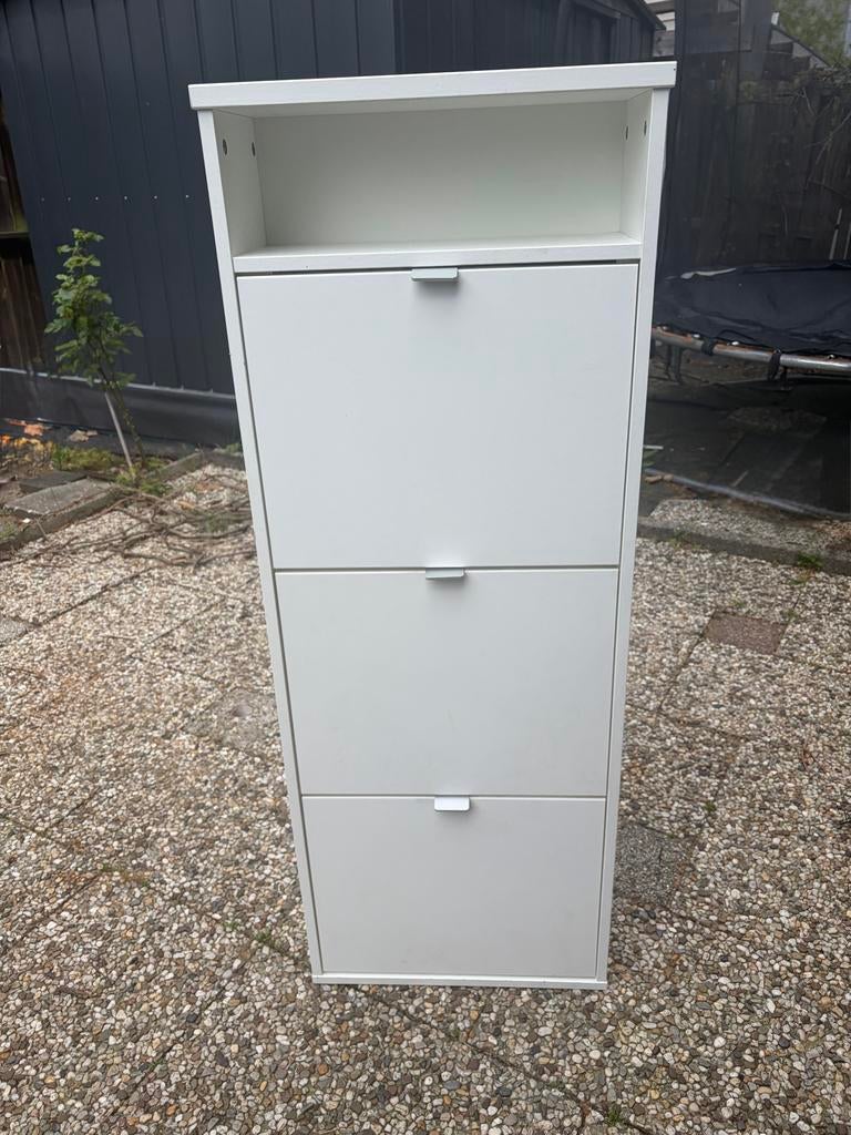 IKEA Schoenenkast wit - 3 vakken, Ophalen, Gebruikt