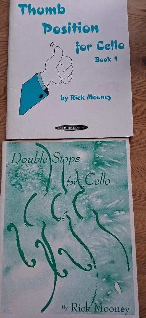 Double stops for cello Rick Mooney, Klassiek, Les of Cursus, Ophalen of Verzenden, Zo goed als nieuw