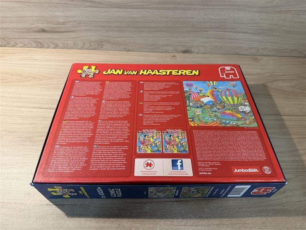 Jan van Haasteren - bbq party - food truck festival - 2in1 -, Ophalen of Verzenden, 500 t/m 1500 stukjes, Zo goed als nieuw