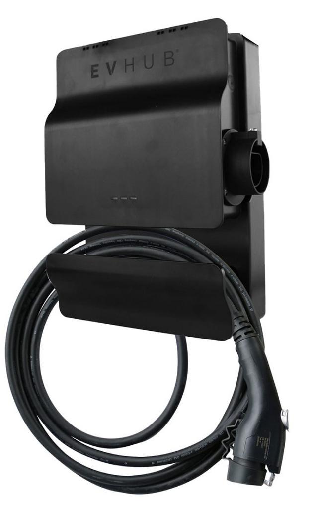 Nieuw in doos - EVhub laadpaal met 5 meter vaste laadkabel, Auto diversen, Laadpalen, Nieuw, Laadpaal, Ophalen of Verzenden