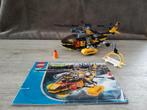 Lego World City 7044 Reddingshelikopter, Ophalen of Verzenden, Gebruikt, Complete set, Lego