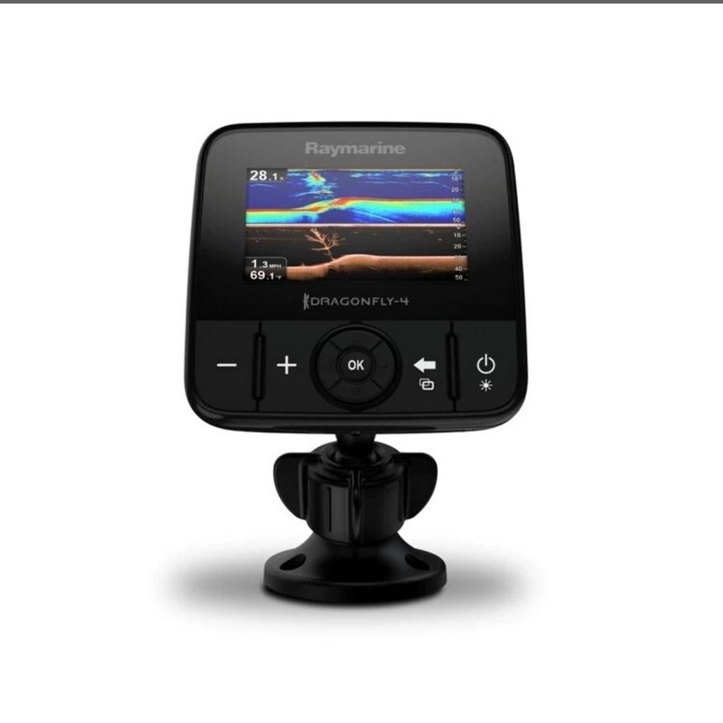 Raymarine Dragonfly 4 Fishfinder met Transducer, Ophalen of Verzenden, Zo goed als nieuw, Overige typen