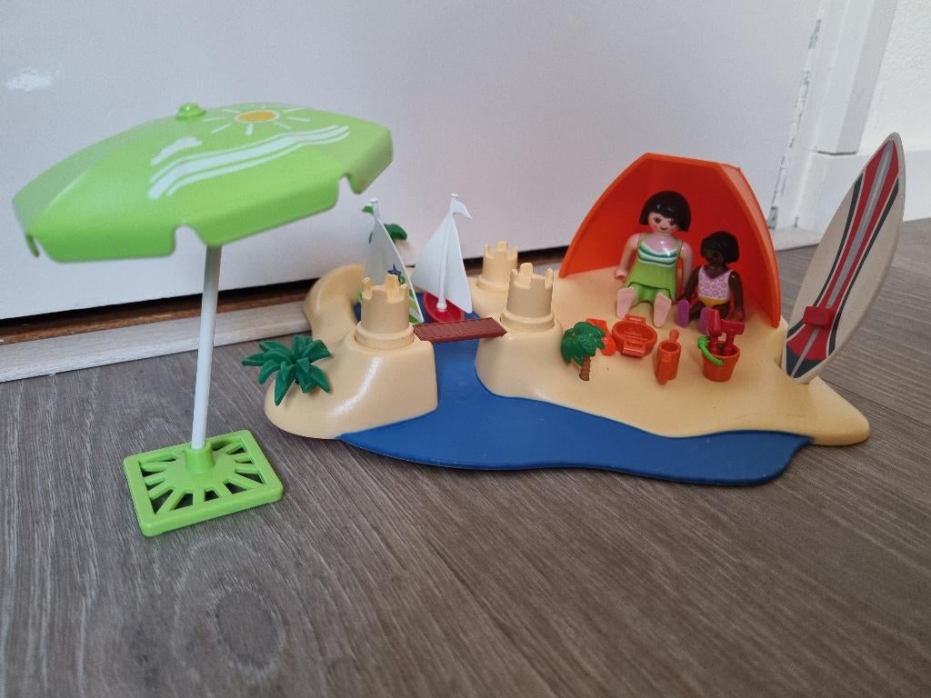 Playmobil strand, Ophalen of Verzenden, Gebruikt, Complete set
