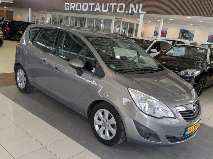 Opel Meriva 1.4 Turbo Edition Airco, Cruise Control, Stuurbe, Auto's, Opel, Bedrijf, Te koop, Meriva, ABS, Airbags, Airconditioning