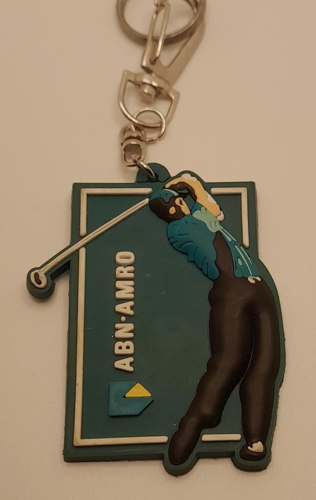 ABN AMRO golf sport sleutelhanger, Verzamelen, Ophalen of Verzenden, Sport