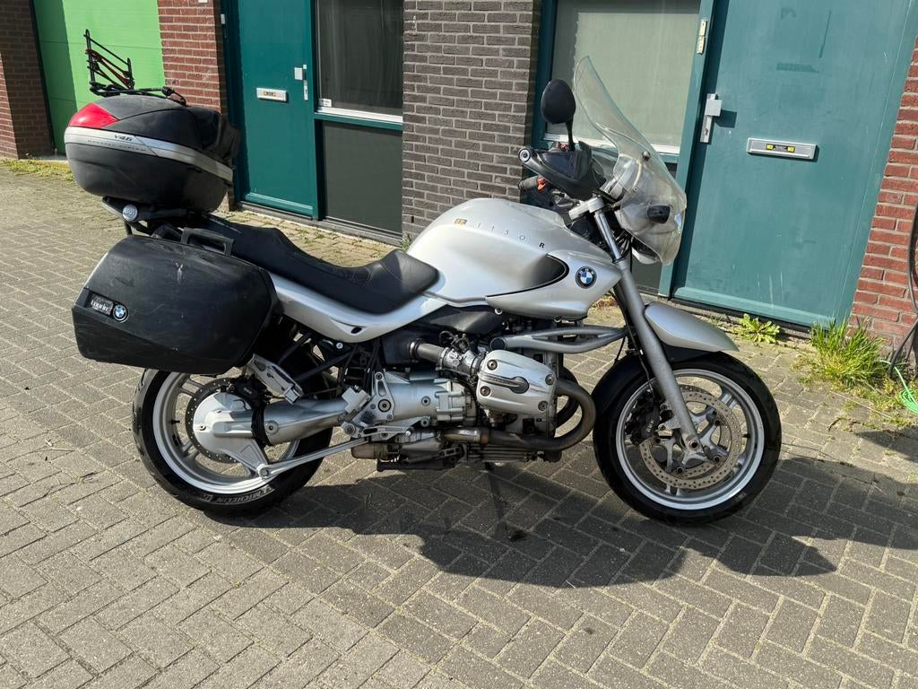 BMW R1150R – 2004 Nieuwe banden & Koppeling + Kofferset +, 1150 cc, 2 cilinders, Traction Control, Motorrijbewijs A