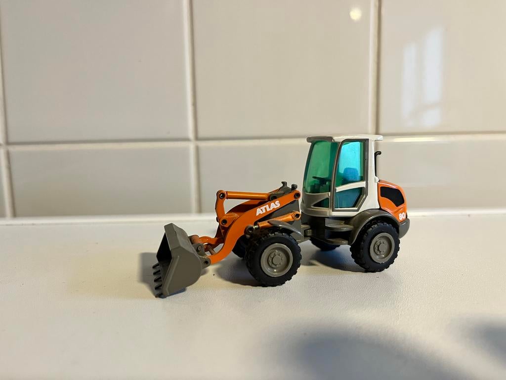 Atlas Wiellader, Hobby en Vrije tijd, Modelauto's | 1:50, Ophalen of Verzenden, Zo goed als nieuw, Hijskraan, Tractor of Landbouw