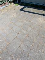 Gratis: 22,5 m² grijze wildverband terrastegels, Ophalen, Gebruikt, 10 m² of meer, Beton