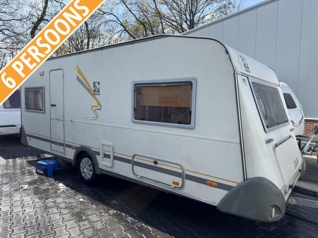 Knaus Sudwind 500 TK / 6 persoons / stapelbed / voortent, Overige typen, Rondzit, Bedrijf, 5 tot 6 meter