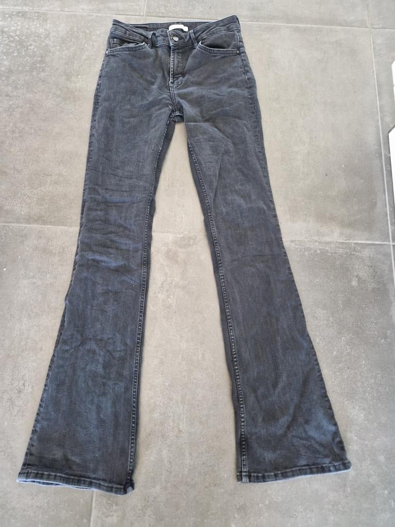 Costes flared jeans - Zwart/Grijs - Maat W28/L34 (36), Costes, Ophalen of Verzenden, Zo goed als nieuw, Zwart