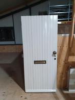 Massieve voordeur, Doe-het-zelf en Verbouw, Deuren en Horren, Ophalen of Verzenden, Zo goed als nieuw, Buitendeur, 200 tot 215 cm
