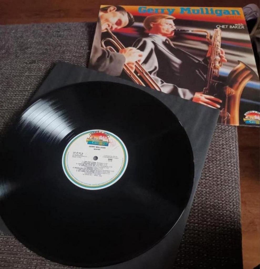 Gerry Mulligan Quartet with Chet Baker 1952/1953/Reissue VG+, Cd's en Dvd's, Vinyl | Jazz en Blues, 1960 tot 1980, Gebruikt, Overige formaten