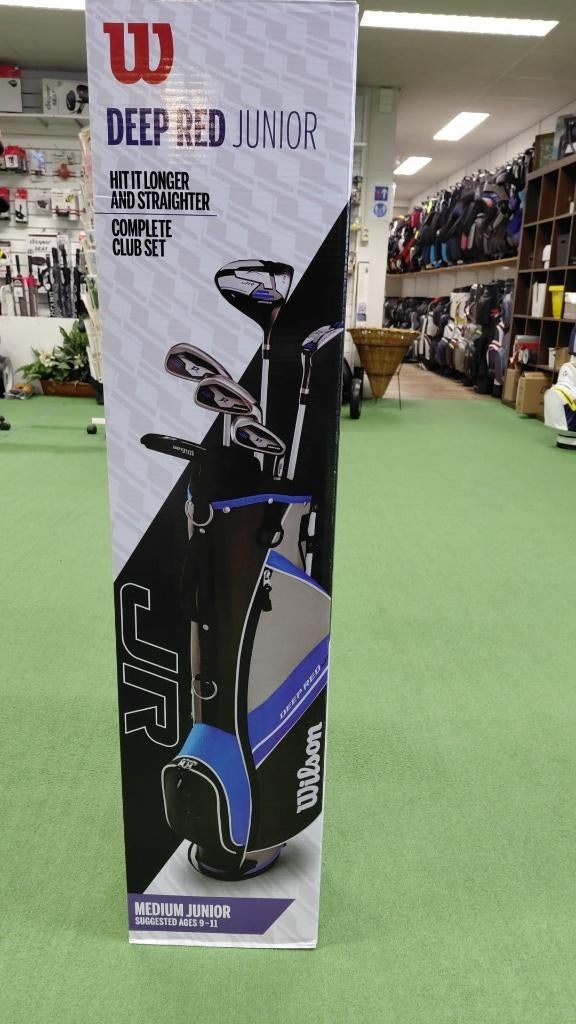 Wilson Deep Red Junior Set - 9 - 11 jaar