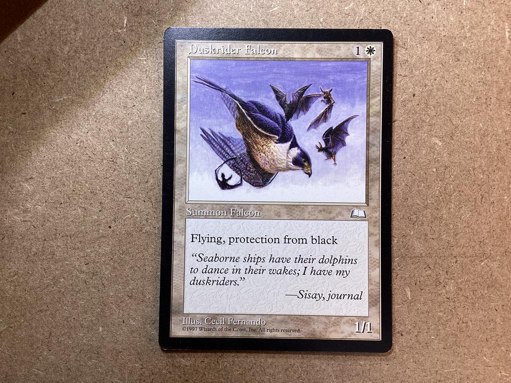 1x Duskrider Falcon (Excellent), Ophalen of Verzenden, Zo goed als nieuw, Losse kaart