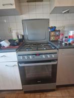 Elektrisch gasfornuis Inventum, Witgoed en Apparatuur, Ophalen, 4 kookzones, Zo goed als nieuw, Vrijstaand