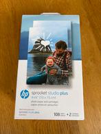 HP Sprocket studio plus 4x6” cardridge en fotopapier, Ophalen of Verzenden, Nieuw