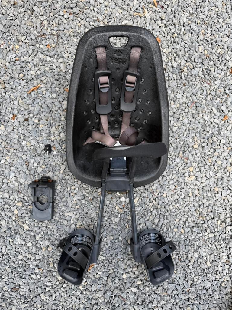 Yepp mini voorzitje kleur zwart, Ophalen of Verzenden, Zo goed als nieuw