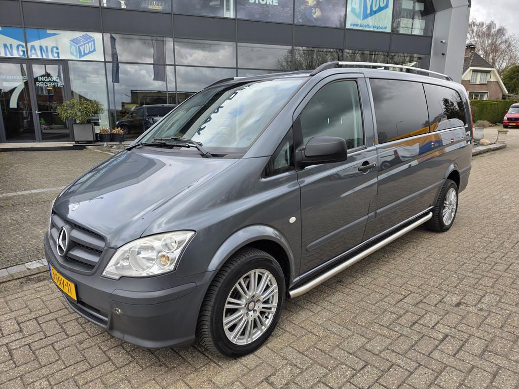 Mercedes-Benz Vito 113 CDI 343 Extra Lang Comfort Automaat, Auto's, Automaat, Euro 5, Gebruikt, Zwart