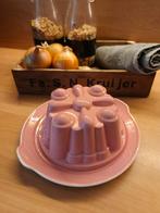 Mooie roze pudding vorm/puddingvorm van Petrus Regout, Antiek en Kunst, Ophalen of Verzenden