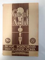 OUD SCHOOLBOEKJE 'GEEF ACHT' EN FRIESCHE HUMOR, Ophalen of Verzenden