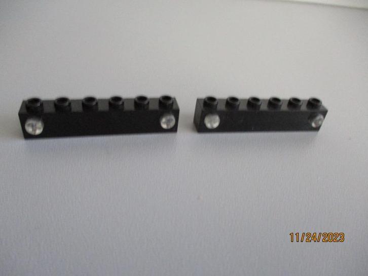 2 TREIN LEGO 12 volt ZWARTE LICHTBALKEN in perfecte staat!,!, Kinderen en Baby's, Speelgoed | Duplo en Lego, Gebruikt, Lego, Complete set