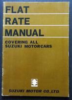 Suzuki auto's Flat Rate Manual - 1969, Verzenden, Gelezen, Overige merken