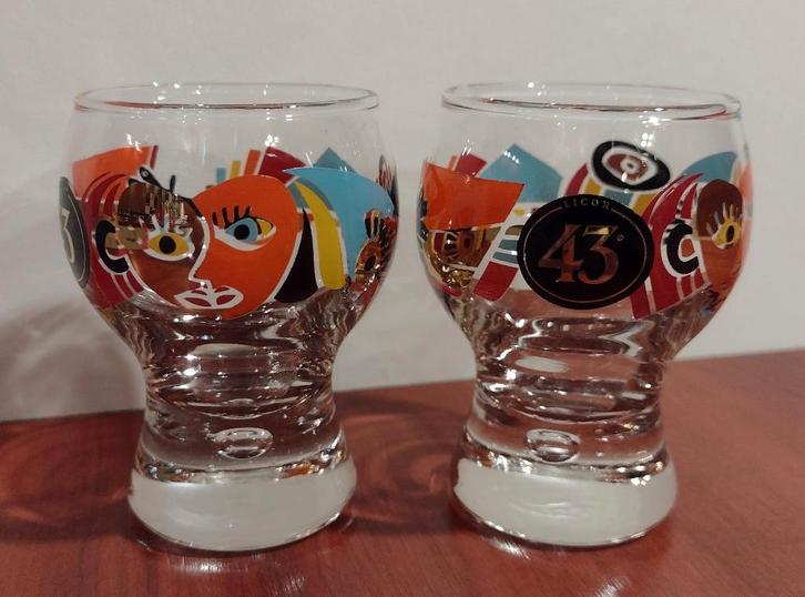Licor 43 Puro Arte Shot Glaasjes 3,5cl. (I), Verzamelen, Merken en Reclamevoorwerpen, Zo goed als nieuw, Gebruiksvoorwerp, Ophalen of Verzenden
