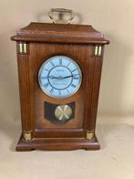 Seiko houten tafelklok met kwartierslag, Ophalen of Verzenden
