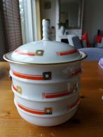 Porselijnen pot met deksel. Thomas Bavaria., Ophalen