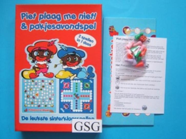 Piet plaag me niet & pakjesavondspel nr. 60904-02, Hobby en Vrije tijd, Gezelschapsspellen | Bordspellen, Zo goed als nieuw, Ophalen