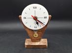 oude klok op marmeren voet, 2006, Ophalen of Verzenden, Nieuw, Analoog, Wekker of Tafelklok