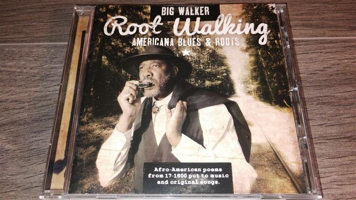Big Walker ‎- Root Walking [ Americana Blues & Roots], Cd's en Dvd's, Cd's | Jazz en Blues, Zo goed als nieuw, Blues, 1980 tot heden