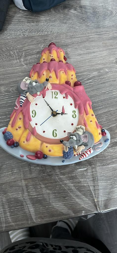 Handgemaakte Klok - Uniek Design!, Huis en Inrichting, Woonaccessoires | Klokken, Gebruikt, Wandklok, Analoog, Ophalen of Verzenden