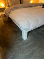 Auping Auronde met evt elektrische lattenbodem, Ophalen, Verstelbaar, Wit, Tweepersoons