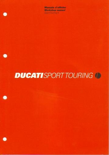 Ducati workshop manual Sport Touring 4 (1999) 5611z beschikbaar voor biedingen